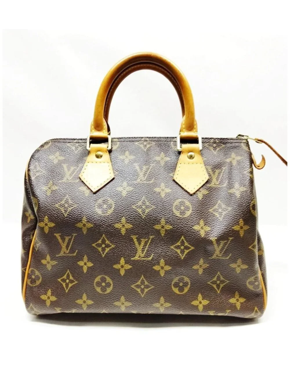 Authentic Louis Vuitton Speedy 25 Monogram Canvas Handbag